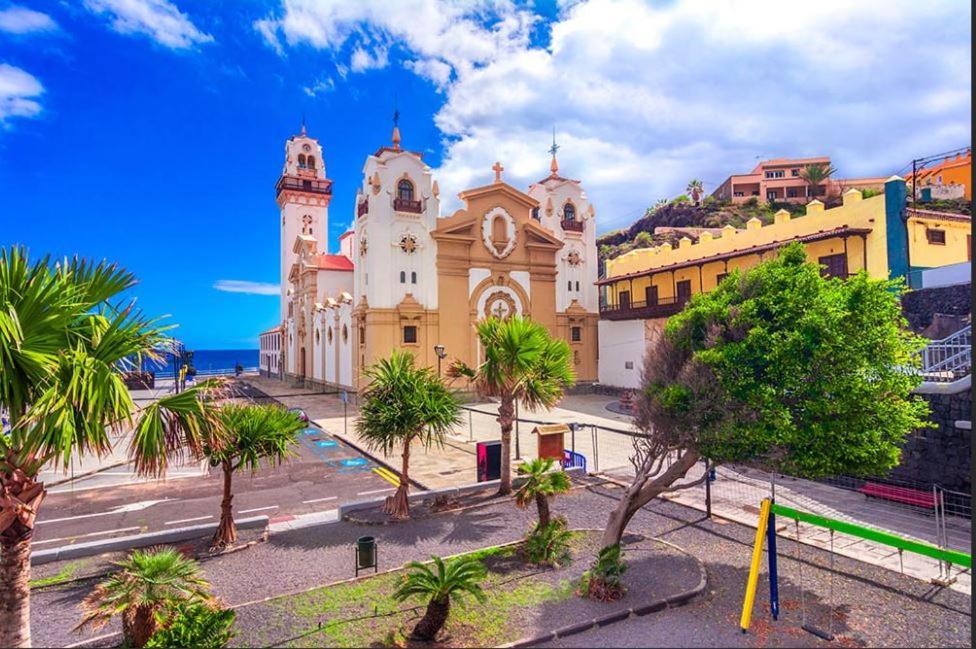 圣克鲁斯-德特内里费Apartamento Centrico En Candelaria, Con Piscina.公寓 外观 照片